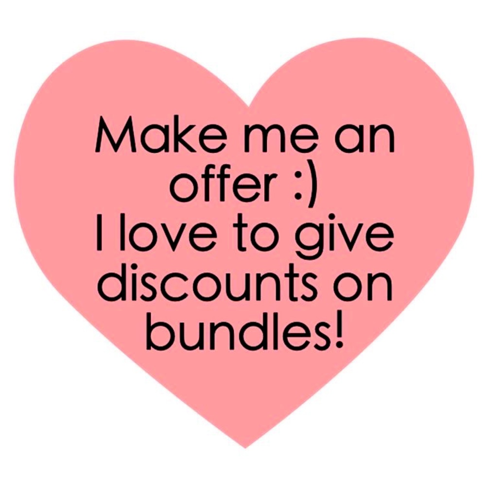 Don’t be shy, send over ALL offers ☺️🛍